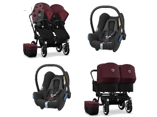 PoulaTo: Bugaboo Donkey 2 με το Maxi-Cosi CabrioFix